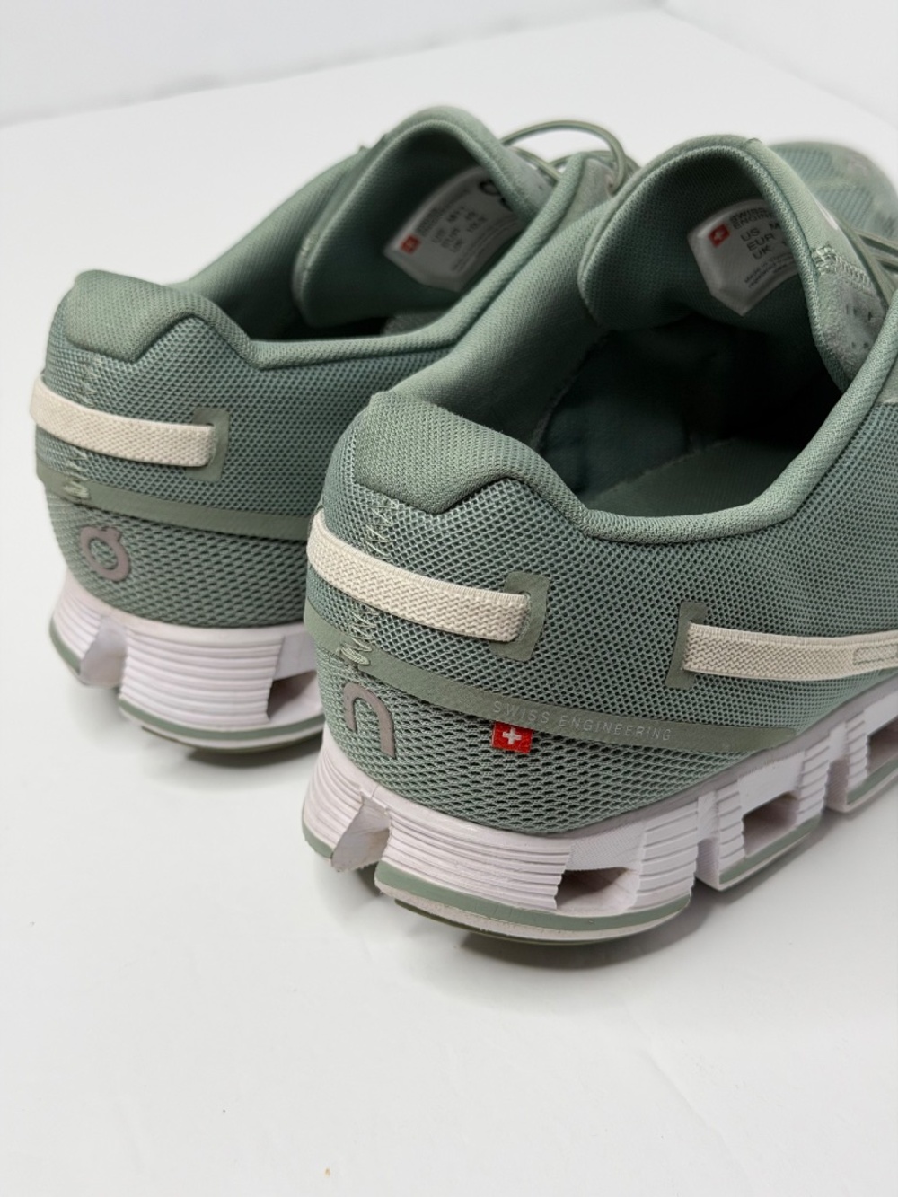 On Cloud Swiss Engineering Green Running Shoes Sneakers - Men’s Size US 11 - Picture 11 of 11